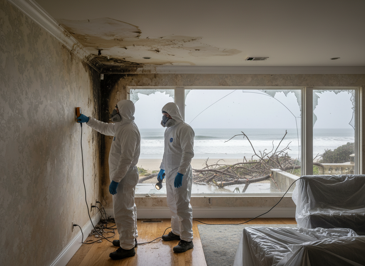 Inspecting Del Mar Homes for Mold After Winter Storms