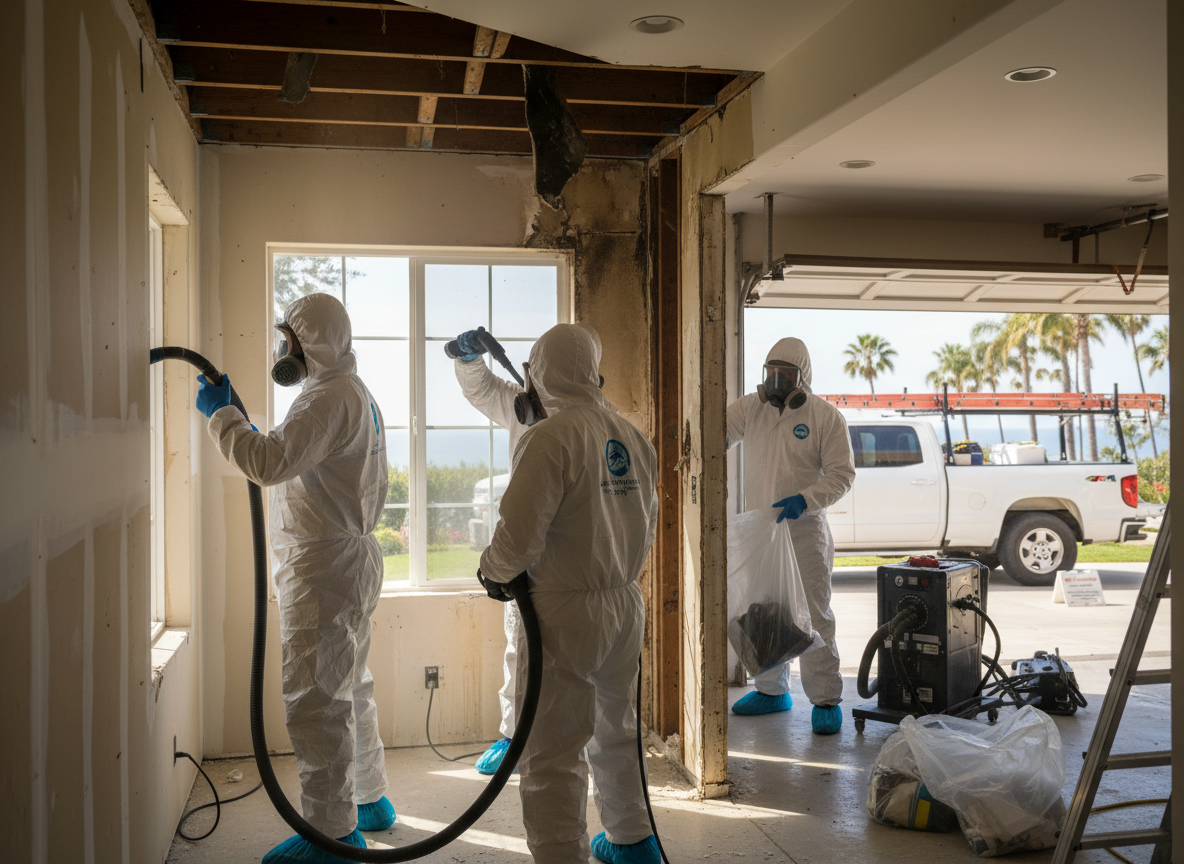 Mold Remediation Service  work by Mold Remediation Service Del Mar in Del Mar, California