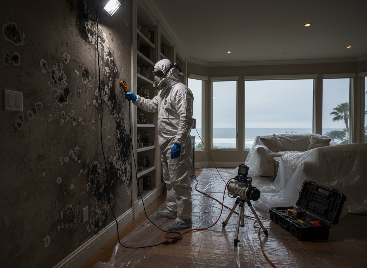 black mold inspection in Del Mar