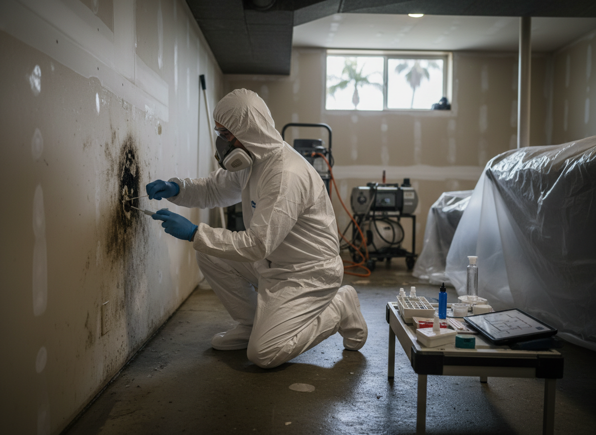 emergency mold testing services in Del Mar