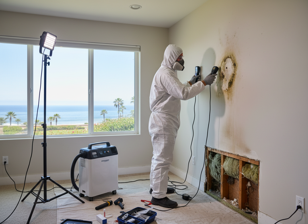 Mold inspection near me in Del Mar