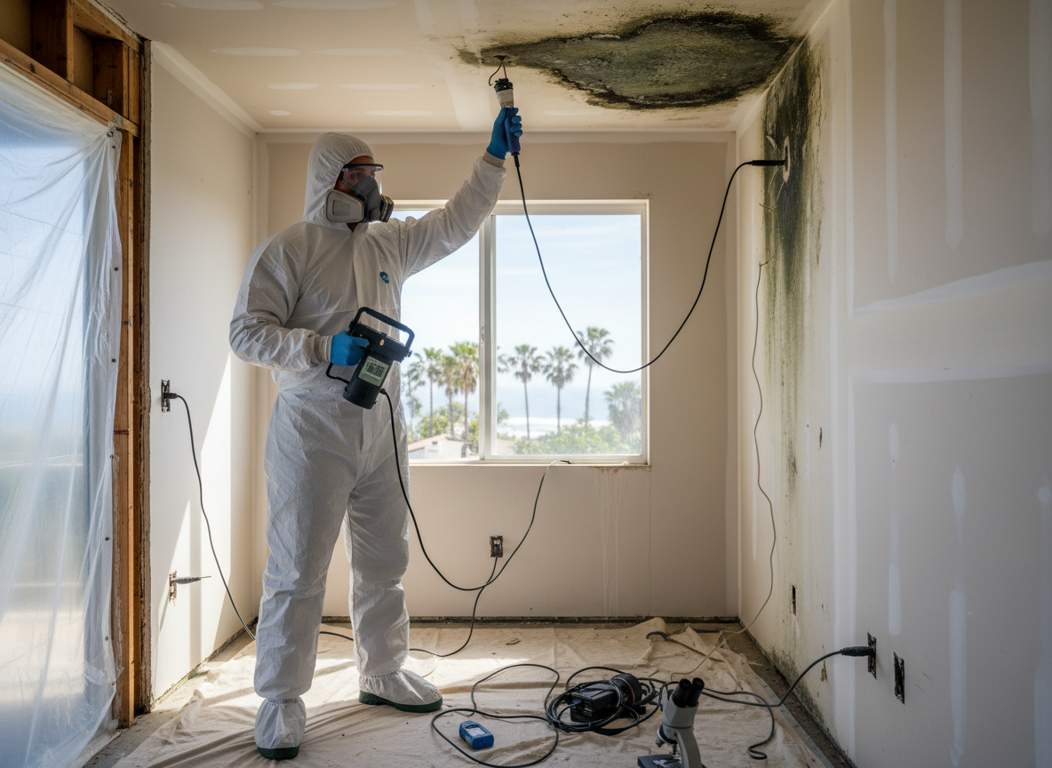 Mold Testing in Del Mar