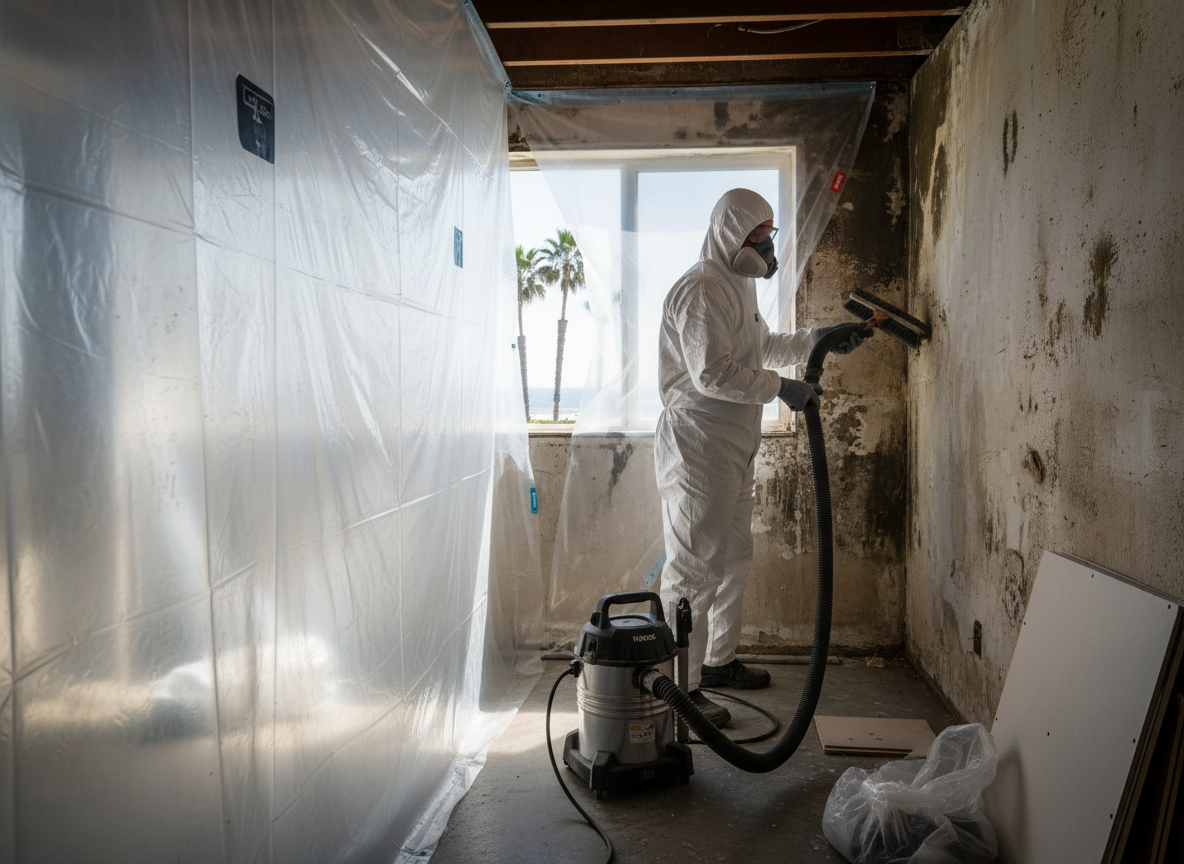 professional mold removal in Del Mar